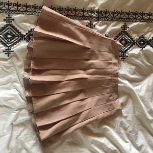 Pink schoolgirl skirt